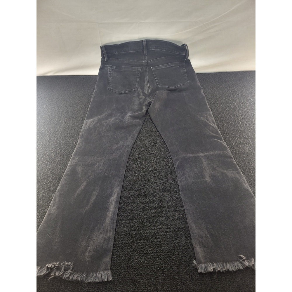 LC Lauren Conrad Women Size 4 Blue Acid Wash Skinny Ankle Stretch Denim Jeans